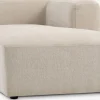 SKEJBYModule canapé SKEJBY méridienne droit tissu beige