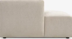 SKEJBYModule canapé SKEJBY ouvert gauche tissu beige