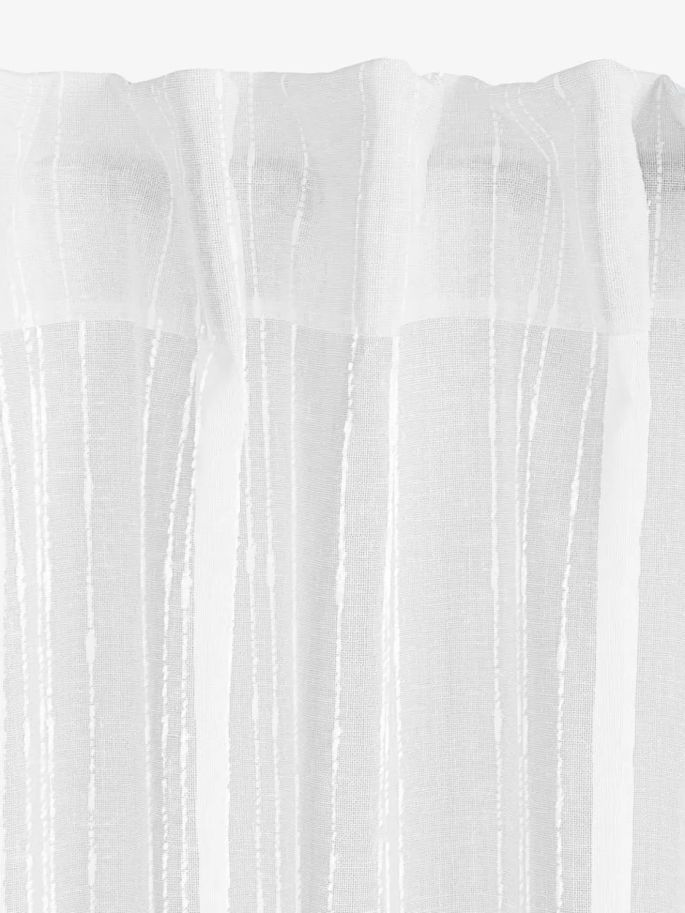 SKORPARideau SKORPA 1x140x300 rayure blanc