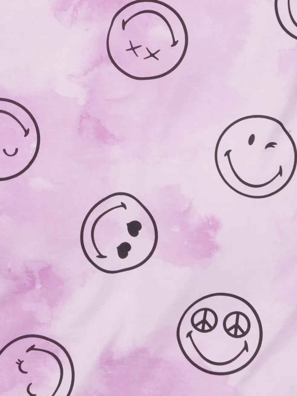 SMILEYParure de lit SMILEY SGL 140x200 violet