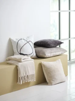 SMYLEHousse de coussin SMYLE 50x50 beige