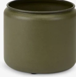 SNORKLABac à fleurs SNORKLA Ø25xH20 vert olive