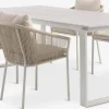 SONNERUP + GILJASONNERUP L215 table +4 GILJA chaises beige