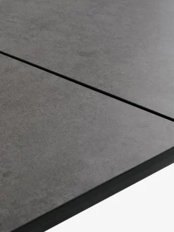 SONNERUP + ILDERHUSESONNERUP L215 table gis + 4 ILDERHUSE chaises noir