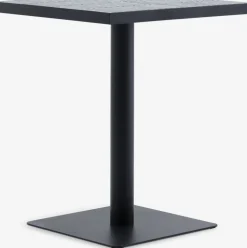 STENUNGSUND + STRANDBYSTENUNGSUND L60 table + 2 STRANDBY chaises gris