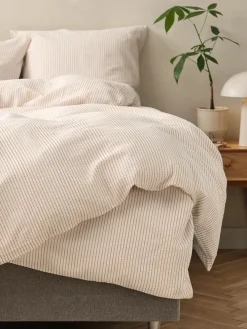 STINNEPlusParure de lit Seersucker STINNE 240x220 blanc/latte