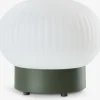 STORFUGLLampe de table rechargeable STORFUGL Ø15xH10cm vert foncé
