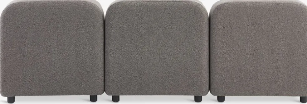 STORLIEN + TANELounge set STORLIEN aspect travertin + TANE 3 pers sable f.