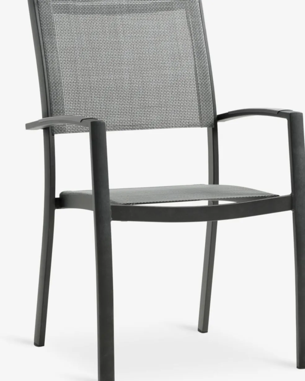 STRANDBYChaise empilable STRANDBY gris