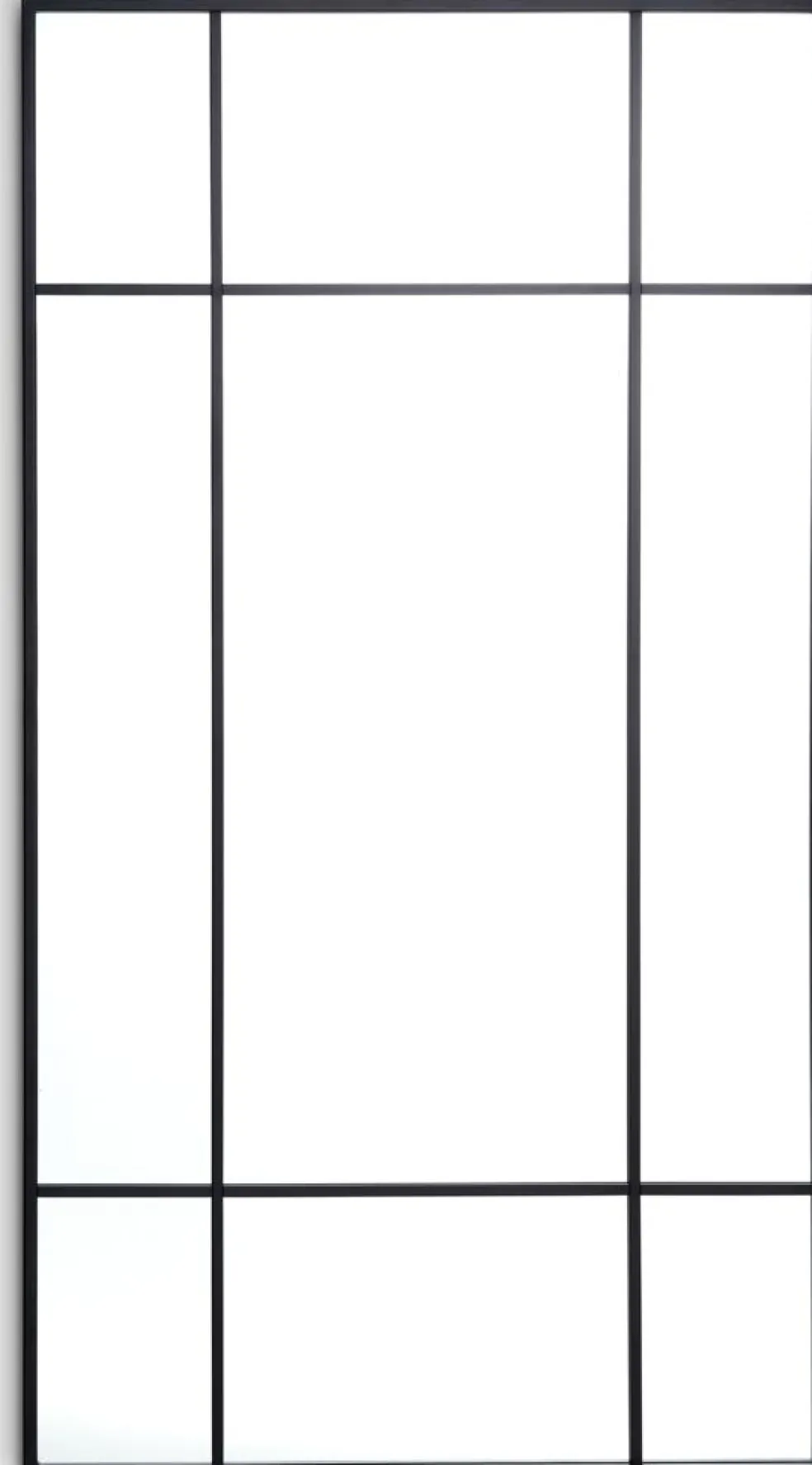 STUDSTRUPMiroir STUDSTRUP 60x110 noir
