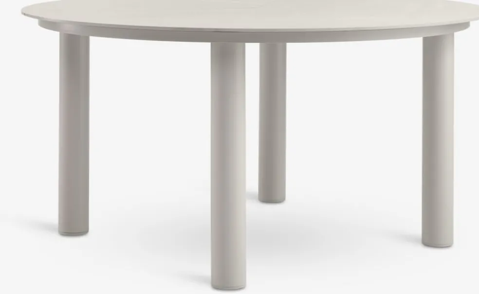 SURNADAL + GILJASURNADAL Ø150 table + 4 GILJA chaises beige