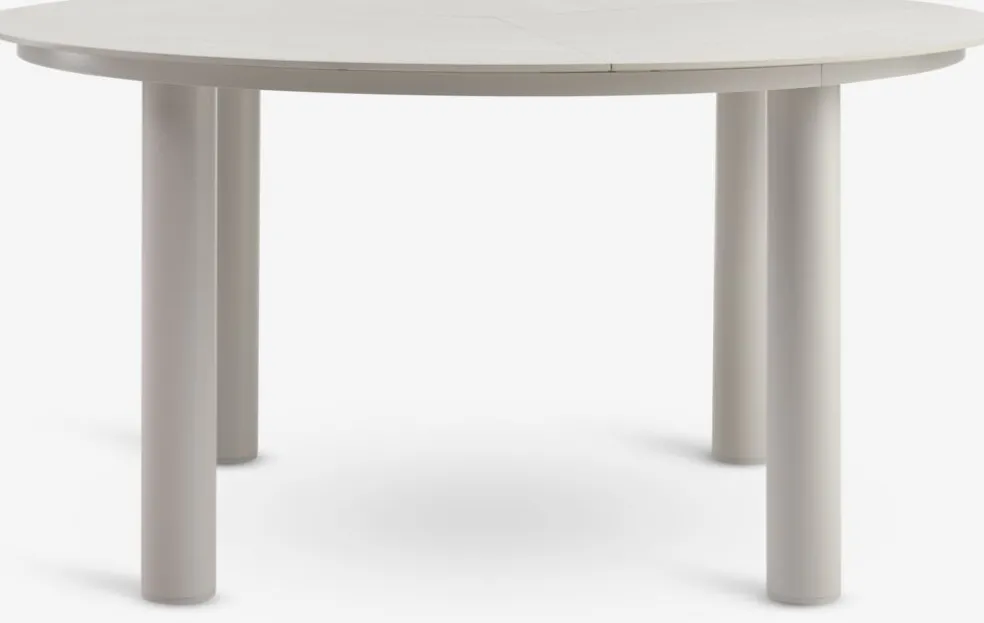 SURNADAL + STORDALENSURNADAL Ø150 table beige + 4 STORDALEN chaises naturel