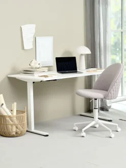 SVANEKEBureau à hauteur réglable SVANEKE 70x140 blanc