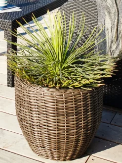 SVARTBAKPanier pour plantes SVARTBAK Ø40xH35 naturel