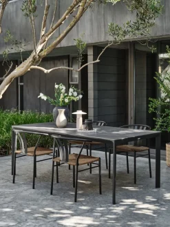TAGMARKChaise de jardin TAGMARK noir