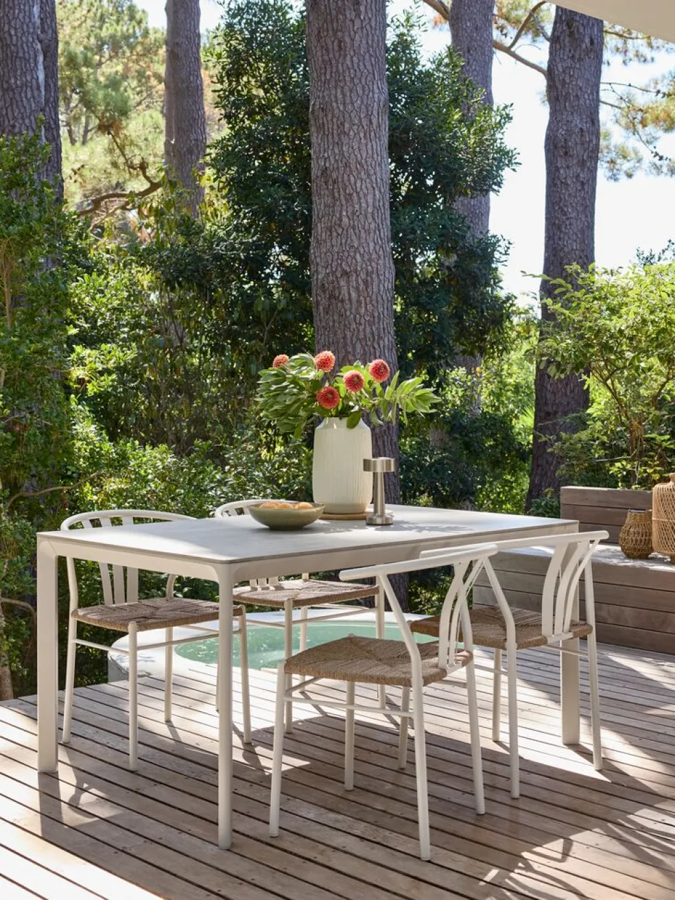 TAGMARKChaise de jardin TAGMARK beige