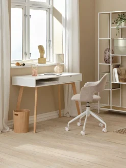 TAMHOLTBureau TAMHOLT 50x100 blanc/naturel