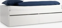 TANGBJERGLit a/rangement TANGBJERG 90/180x200 blanc