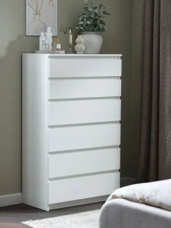 TANGECommode 6 tiroirs TANGE blanc