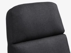 TANKEDALFauteuil inclinable a/repose-pieds TANKEDAL tissu gris foncé