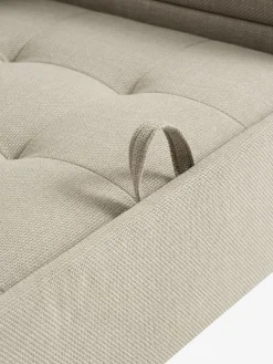 TEGLHUSECanapé convertible méridienne TEGLHUSE tissu beige