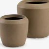 TEISTBac à fleurs TEIST Ø34/25 brun 2pcs/lot