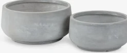 TERASSEBac à fleurs TERASSE Ø44/36 gris 2pcs/lot