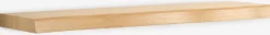 TERPÉtagère flottante TERP 80x24 bord irrégulier coloris chêne