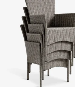 THY + AIDTTHY L60 table + 2 AIDT chaises naturel