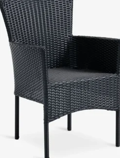 THY + AIDTTHY L60 table + 2 AIDT chaises noir