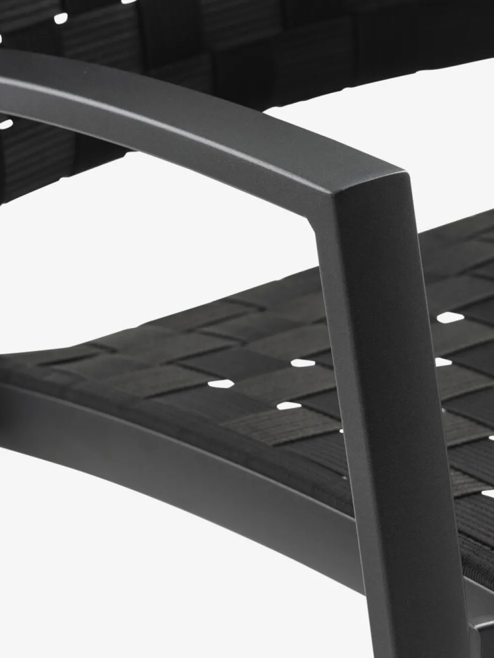 THY + GLOMFJORDTHY L60 table + 2 GLOMFJORD chaises noir