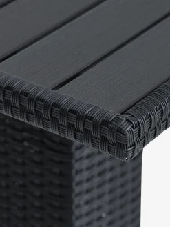 THY + GLOMFJORDTHY L60 table + 2 GLOMFJORD chaises noir