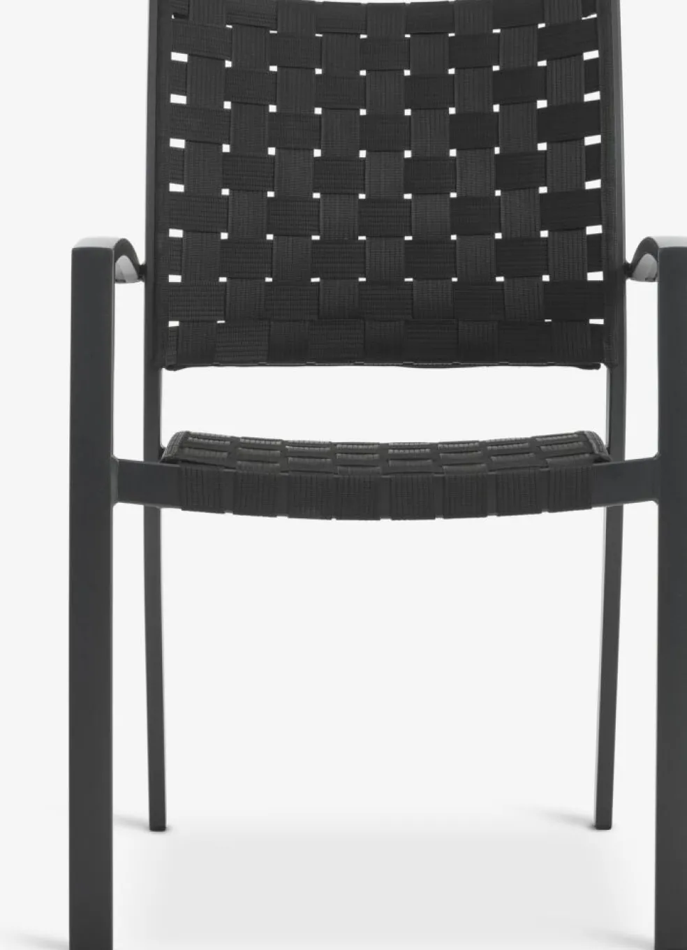 THY + GLOMFJORDTHY L60 table + 2 GLOMFJORD chaises noir