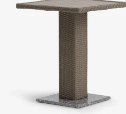THY + GUDHJEMTHY L60 table + 2 GUDHJEM chaises naturel