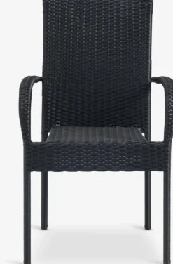 THY + GUDHJEMTHY L60 table + 2 GUDHJEM chaises noir
