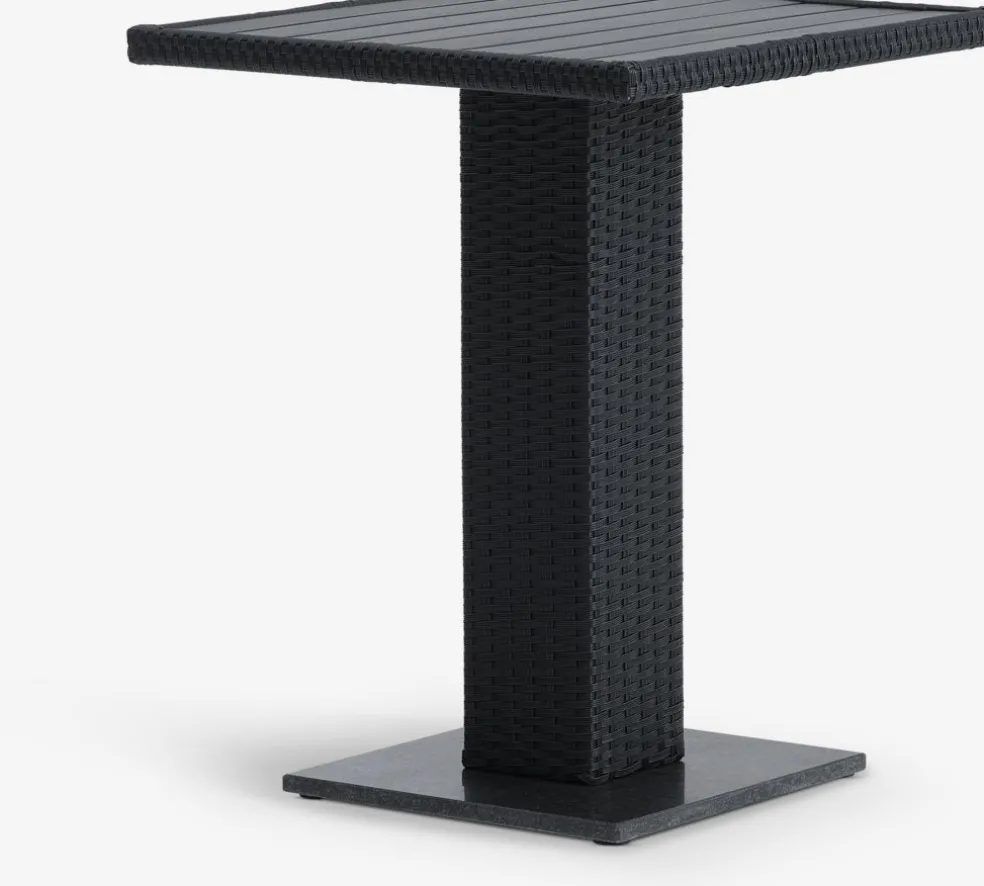 THYTable bistrot THY l60xL60 noir