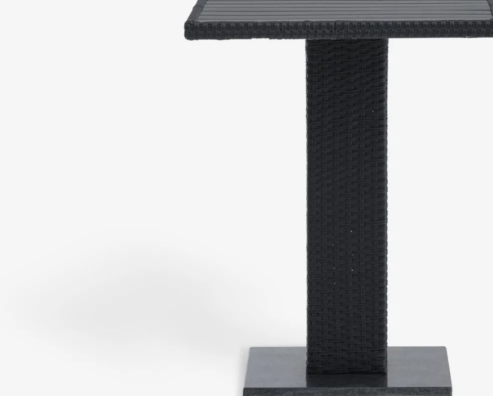 THYTable bistrot THY l60xL60 noir