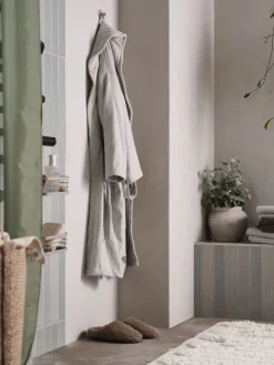 TIBROGoldPeignoir TIBRO S/M gris clair