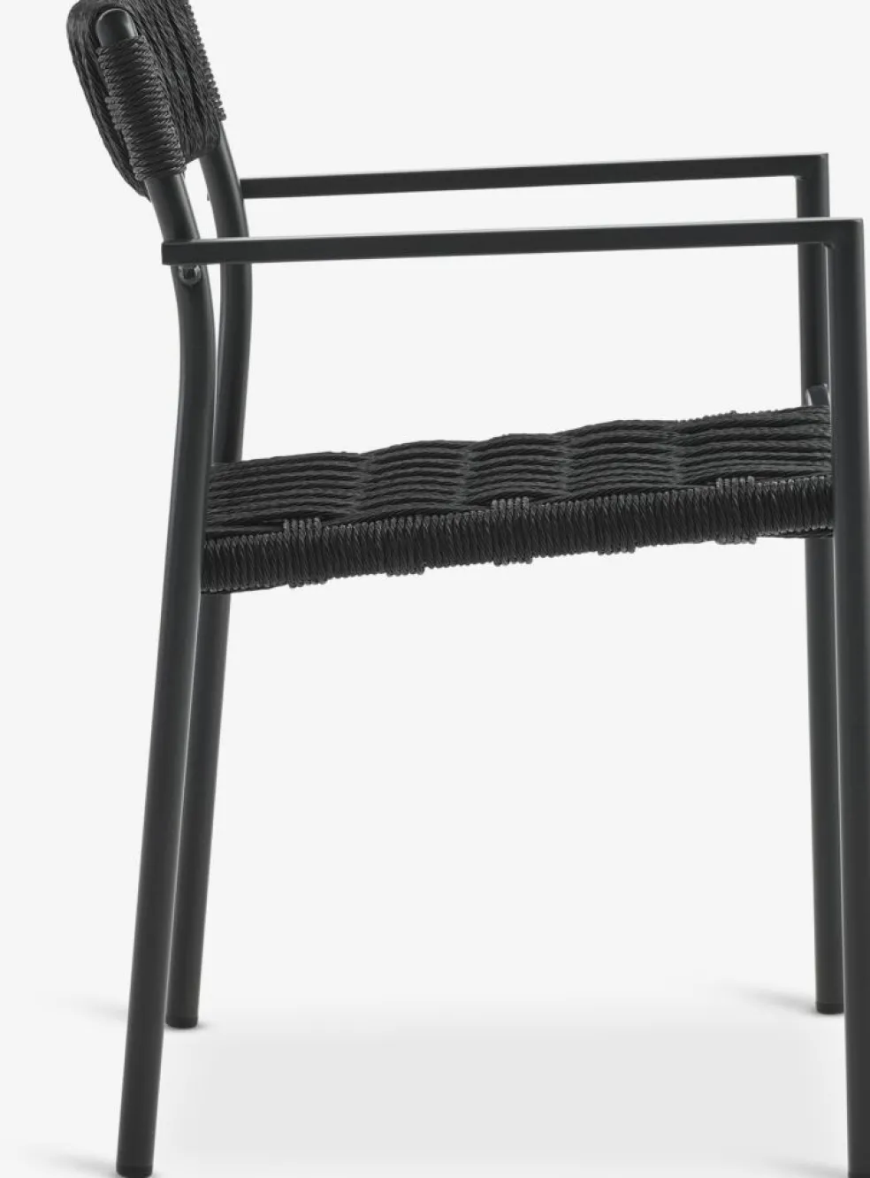 TRILLEVALLENChaise empilable TRILLEVALLEN noir