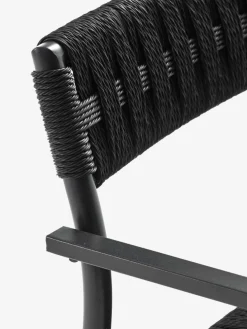 TRILLEVALLENChaise empilable TRILLEVALLEN noir