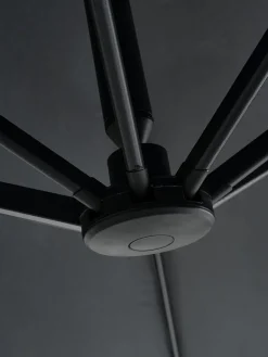 TRONDHEIMParasol déporté TRONDHEIM Ø300 gris