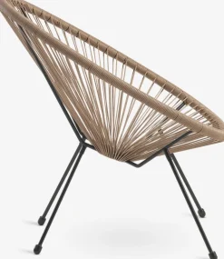 UBBERUPFauteuil lounge d'extérieur UBBERUP naturel