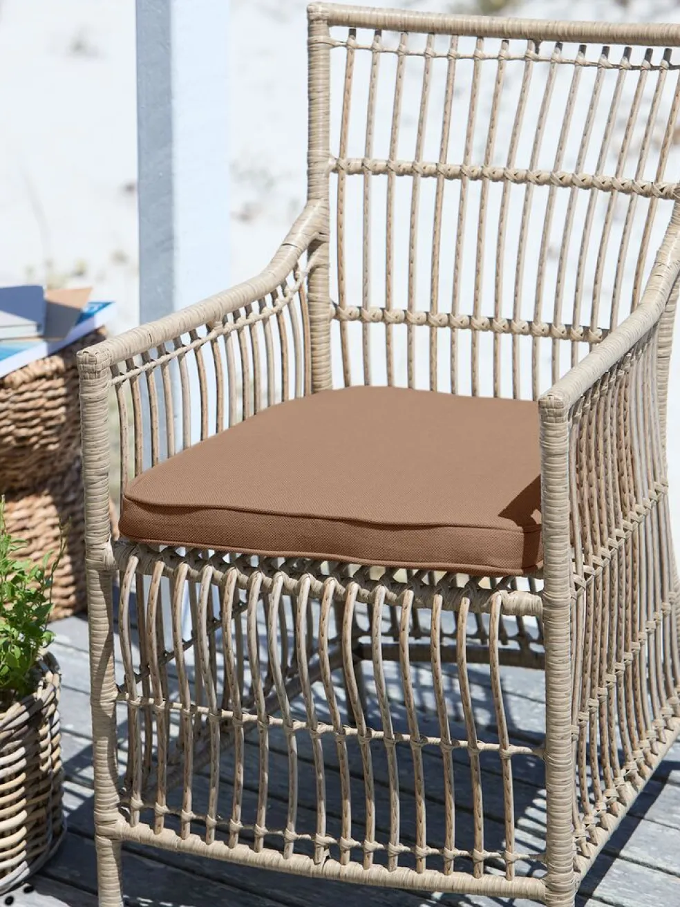UDSIGTENCoussin de jardin pour chaise UDSIGTEN brun