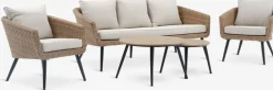 UDSTRUPEnsemble lounge UDSTRUP 5 personnes naturel
