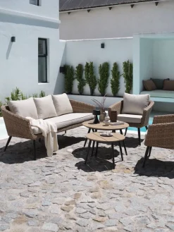UDSTRUPEnsemble lounge UDSTRUP 5 personnes naturel