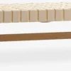VADEHAVETBanquette VADEHAVET 189x67 tissu naturel/chêne naturel
