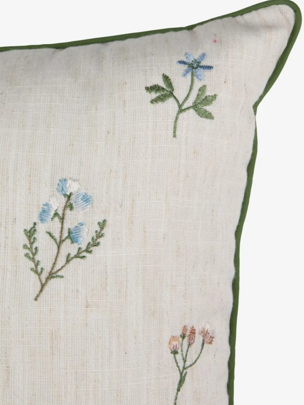 VALERIANACoussin VALERIANA 45x45 beige/vert
