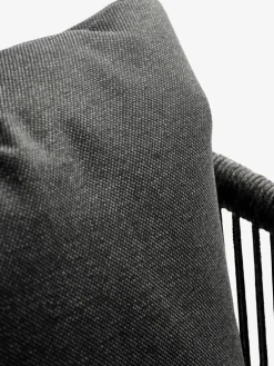 VAMDRUP + GILJAVAMDRUP Ø120 table + 4 GILJA chaises gris