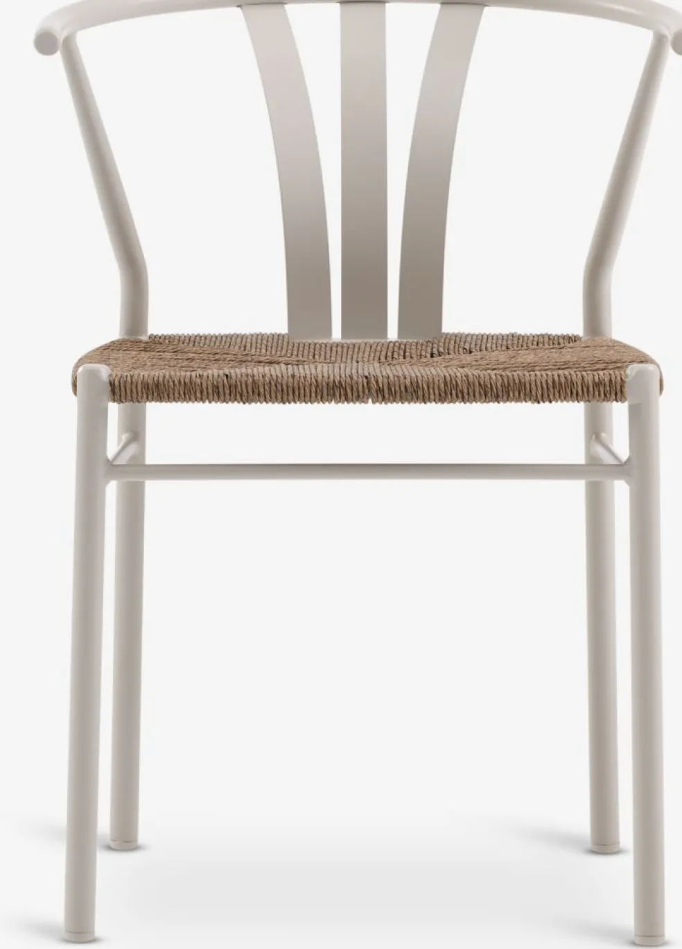 VAMDRUP + TAGMARKVAMDRUP Ø120 table + 4 TAGMARK chaises beige