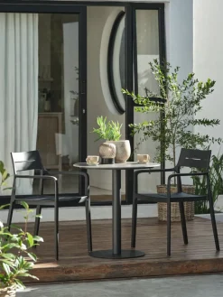 VAMDRUPTable bistrot VAMDRUP Ø70 gris foncé